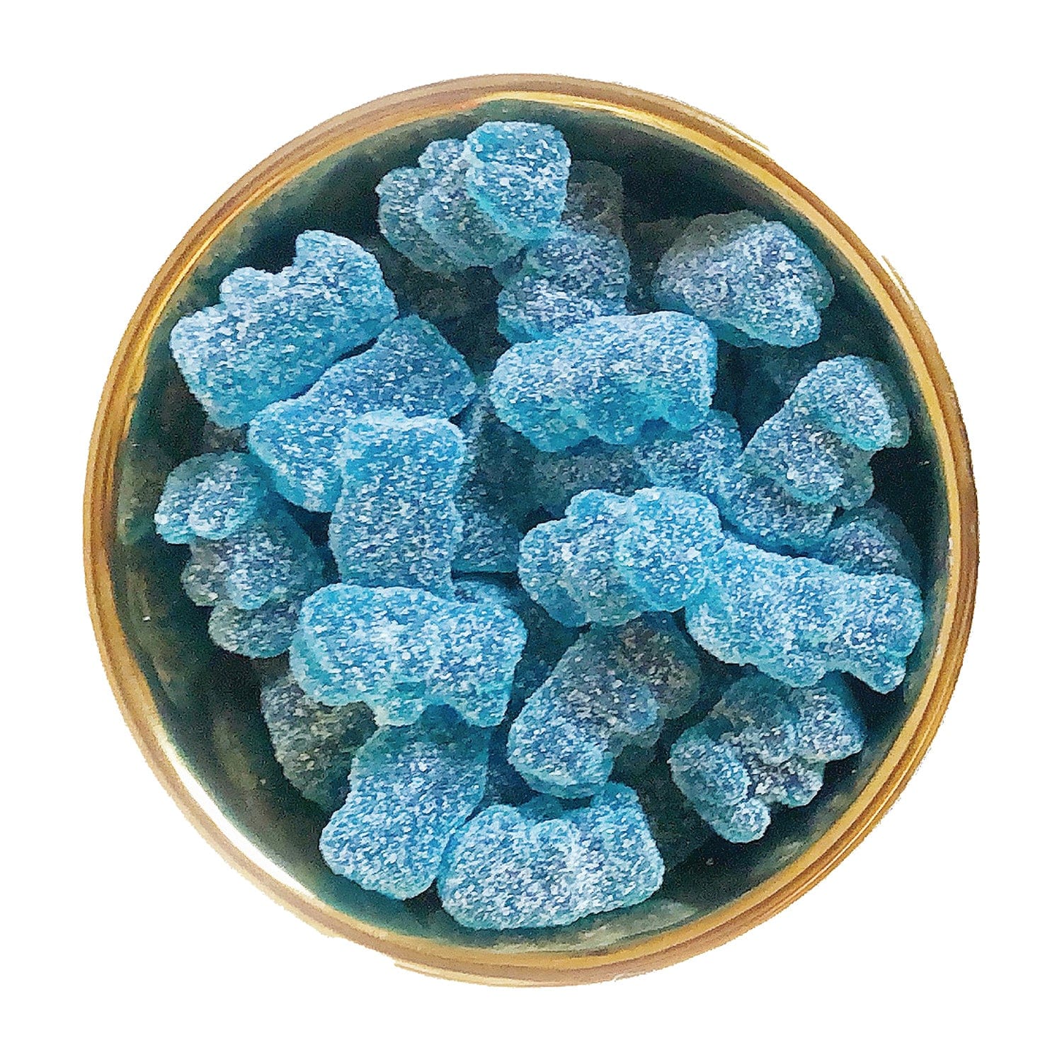 L P Sour Blue Raspberry Gummy Bears