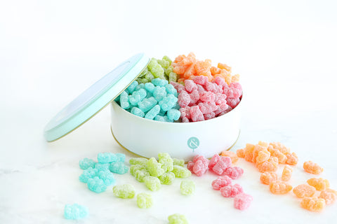 Sour Candy Gift Tins for Summer