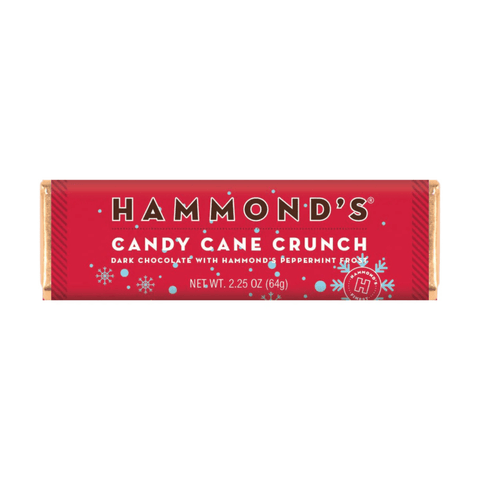 Lolli and Pops Gourmet Candy Cane Crunch Chocolate Bar