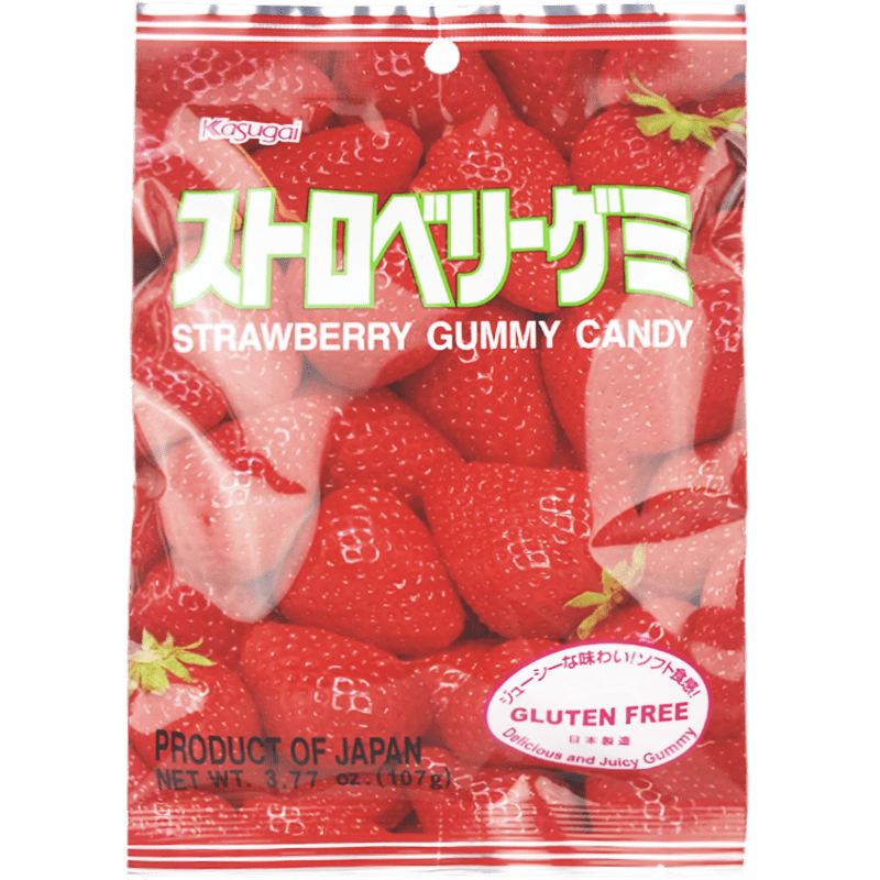 Kasugai Strawberry Gummy | Lolli & Pops – Lolli and Pops