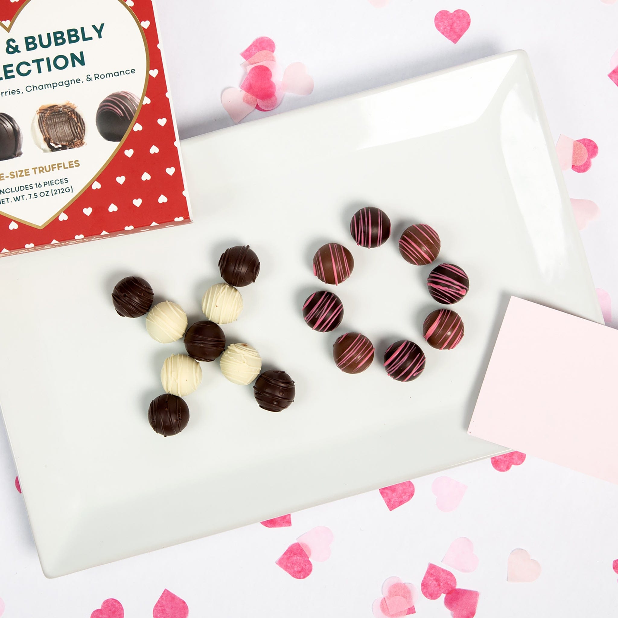 Berries & Bubbly 16 Piece Truffle Collection | Lolli & Pops 