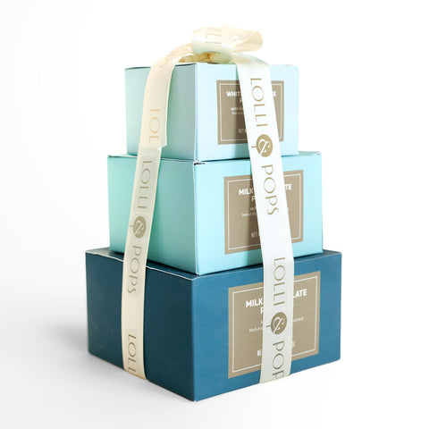 Lolli and Pops L&P Collection Chocolate Pretzel Gift Tower