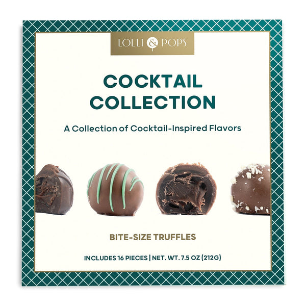 Cocktail 16 Piece Truffle Collection | Lolli and Pops