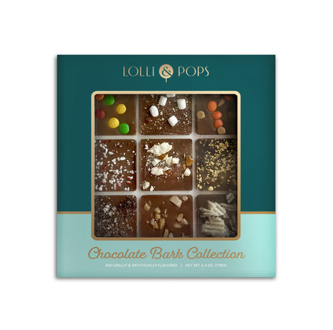 Lolli and Pops L&P Collection Mini Chocolate Bark Collection