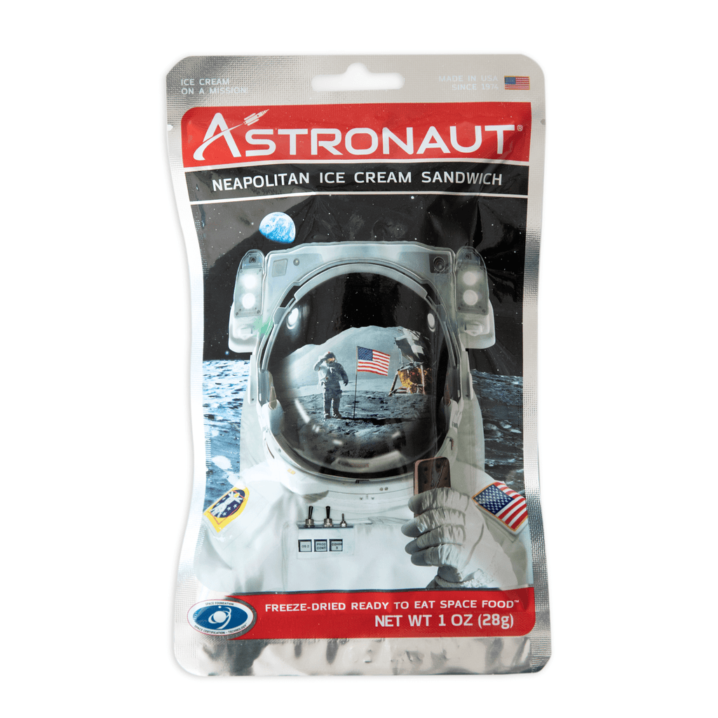 Astronaut Ice Cream: Freeze-dried ready-to-eat space food