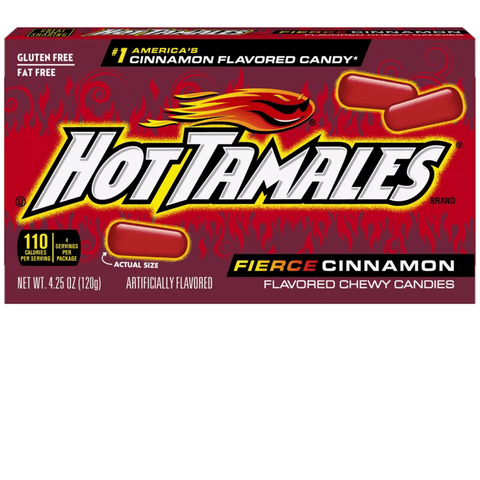 Lolli and Pops Retro Hot Tamales Theater Box 4.25 oz