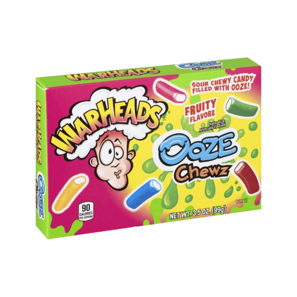 Warheads Ooze Chewz Theater Box - Lolli and Pops